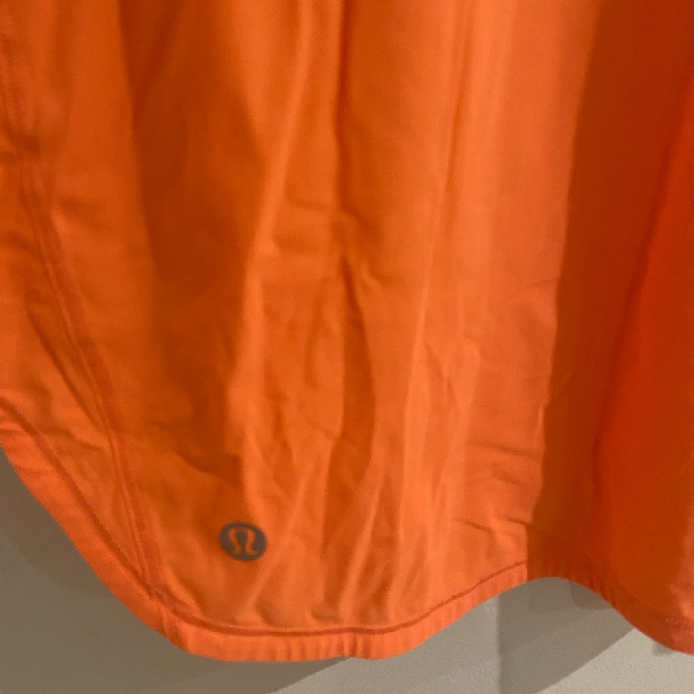 Orange Sleeveless Women's Top - Picture 3 of 3